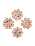 Load image into Gallery viewer, Jute Flower Drink Coaster (Set of 4)
