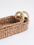 Load image into Gallery viewer, Savar Bread Basket with White Handle
