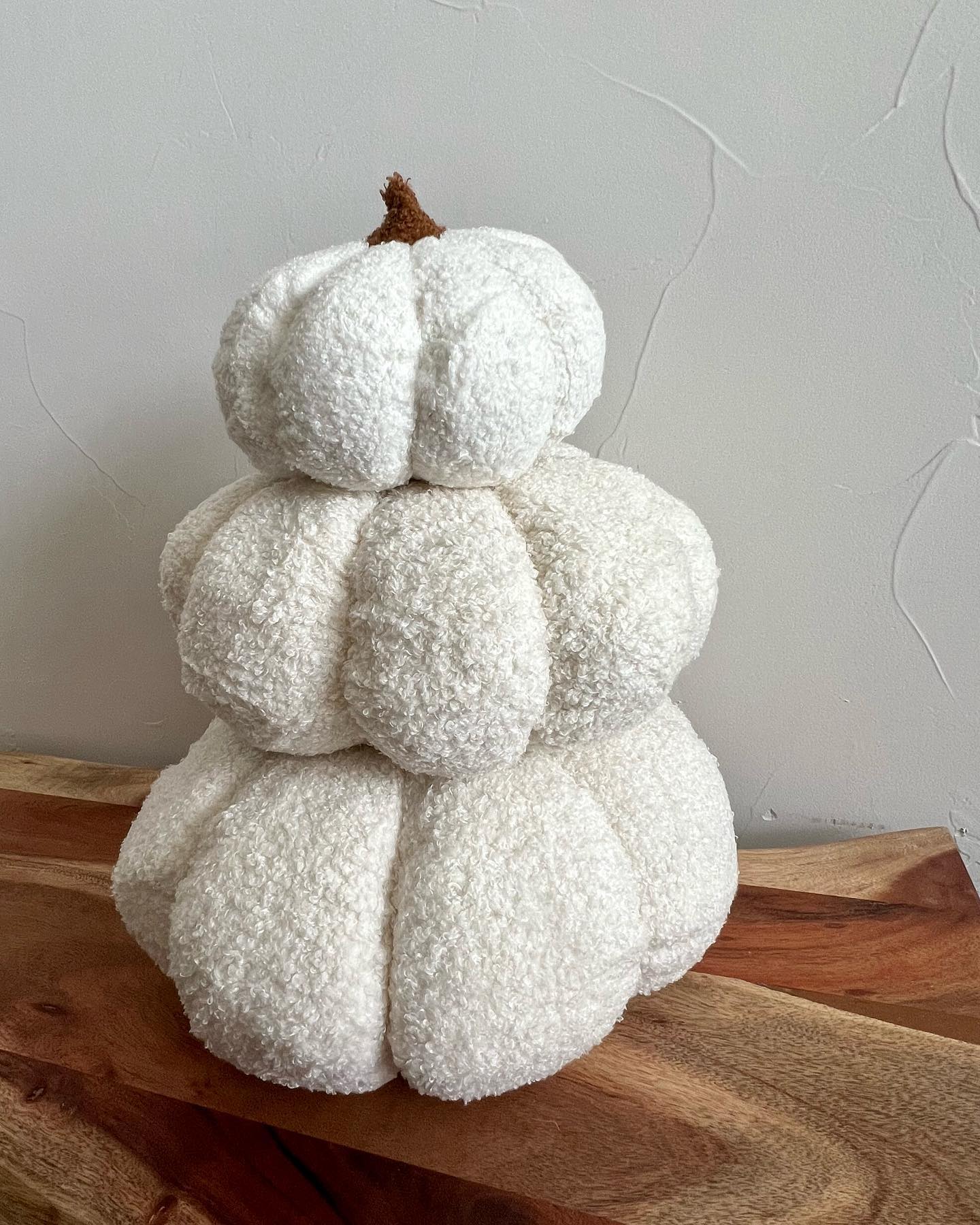 Pumpkin Fall Boucle Pillows