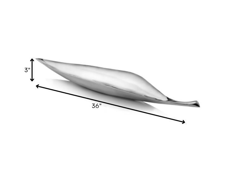 7.5" x 36" x 3" Buffed Tip Long Leaf Tray-2