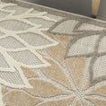 Load image into Gallery viewer, 5’ x 8’ Natural and Gray Indoor Outdoor Area Rug-4
