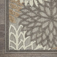 Load image into Gallery viewer, 7’ x 10’ Natural and Gray Indoor Outdoor Area Rug-1
