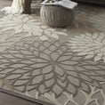 Load image into Gallery viewer, 8’ x 11’ Natural and Gray Indoor Outdoor Area Rug-4
