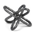 Load image into Gallery viewer, Silver Metal Chain Link Sculpture-0
