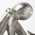 Load image into Gallery viewer, Petite Silver Resin Octopus Sculpture-5
