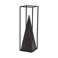 Load image into Gallery viewer, Black Metal Framed Pyramid Sculpture-0
