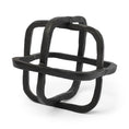 Load image into Gallery viewer, Black Metal Cube Shaped Link Sculpture-0
