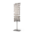 Load image into Gallery viewer, Gray Metal Decor Piece-0
