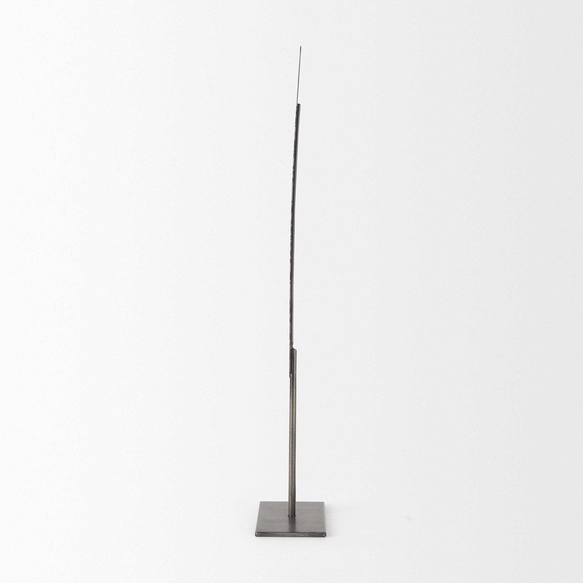 Gray Metal Decor Piece-2