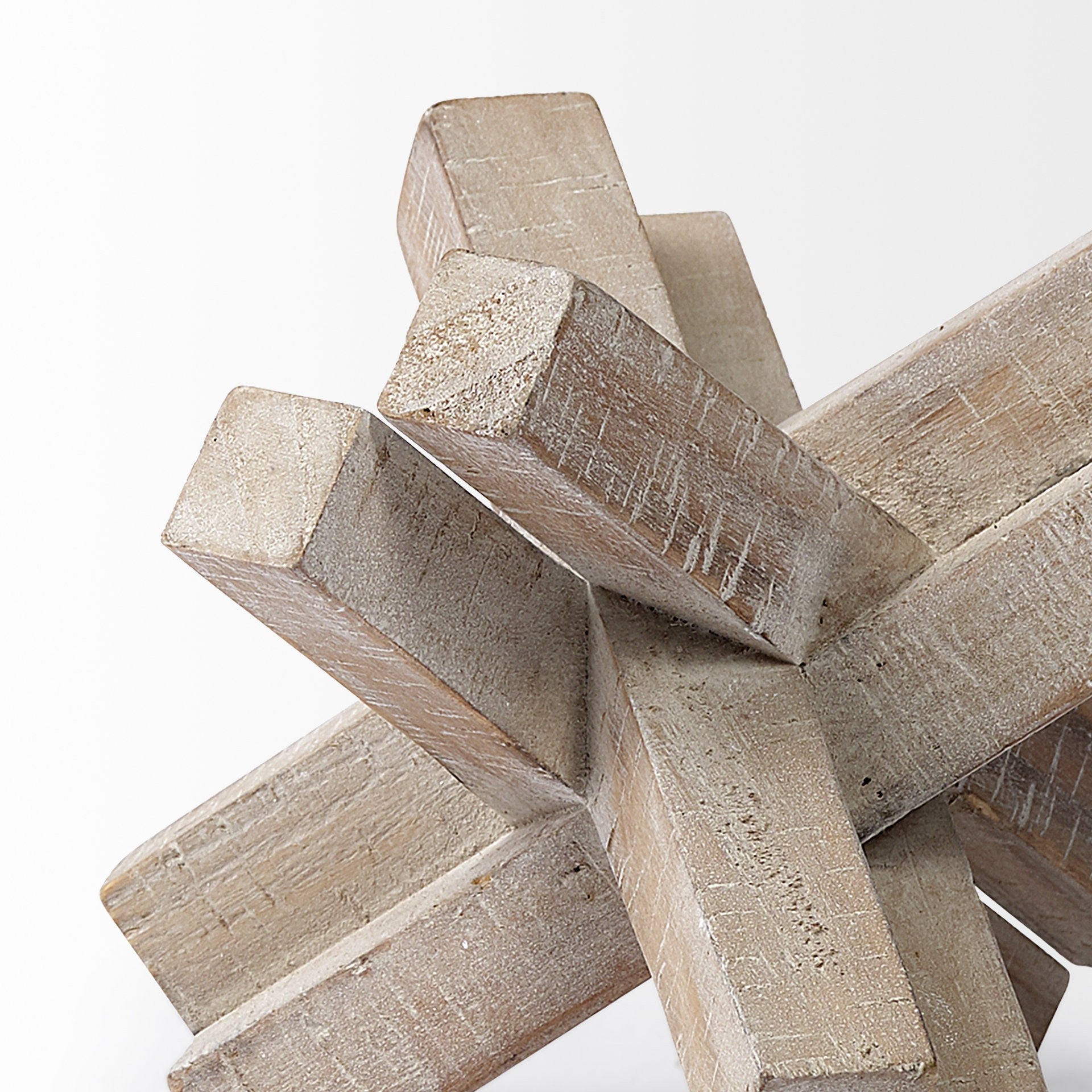 Light Brown Wooden Sculpture-3