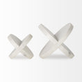 Load image into Gallery viewer, Petite White Marble Circular Sculpture-3
