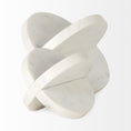 Load image into Gallery viewer, Petite White Marble Circular Sculpture-4
