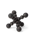 Load image into Gallery viewer, 7" Black Beaded Wooden Decorative Jack-0
