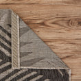 Load image into Gallery viewer, 5’ x 7’ Beige Palm Leaves Indoor Outdoor Area Rug-3
