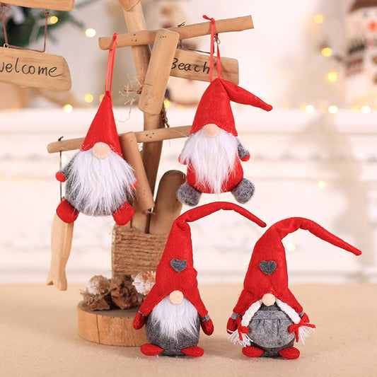 Plush Gnome Ornament