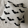 Load image into Gallery viewer, Halloween throw pillow cover, tufted accent pillow
