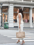 Load image into Gallery viewer, Jute Canvas Shopping Bag - Love
