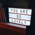 Load image into Gallery viewer, Letter Lightbox
