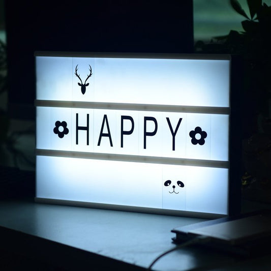 Letter Lightbox