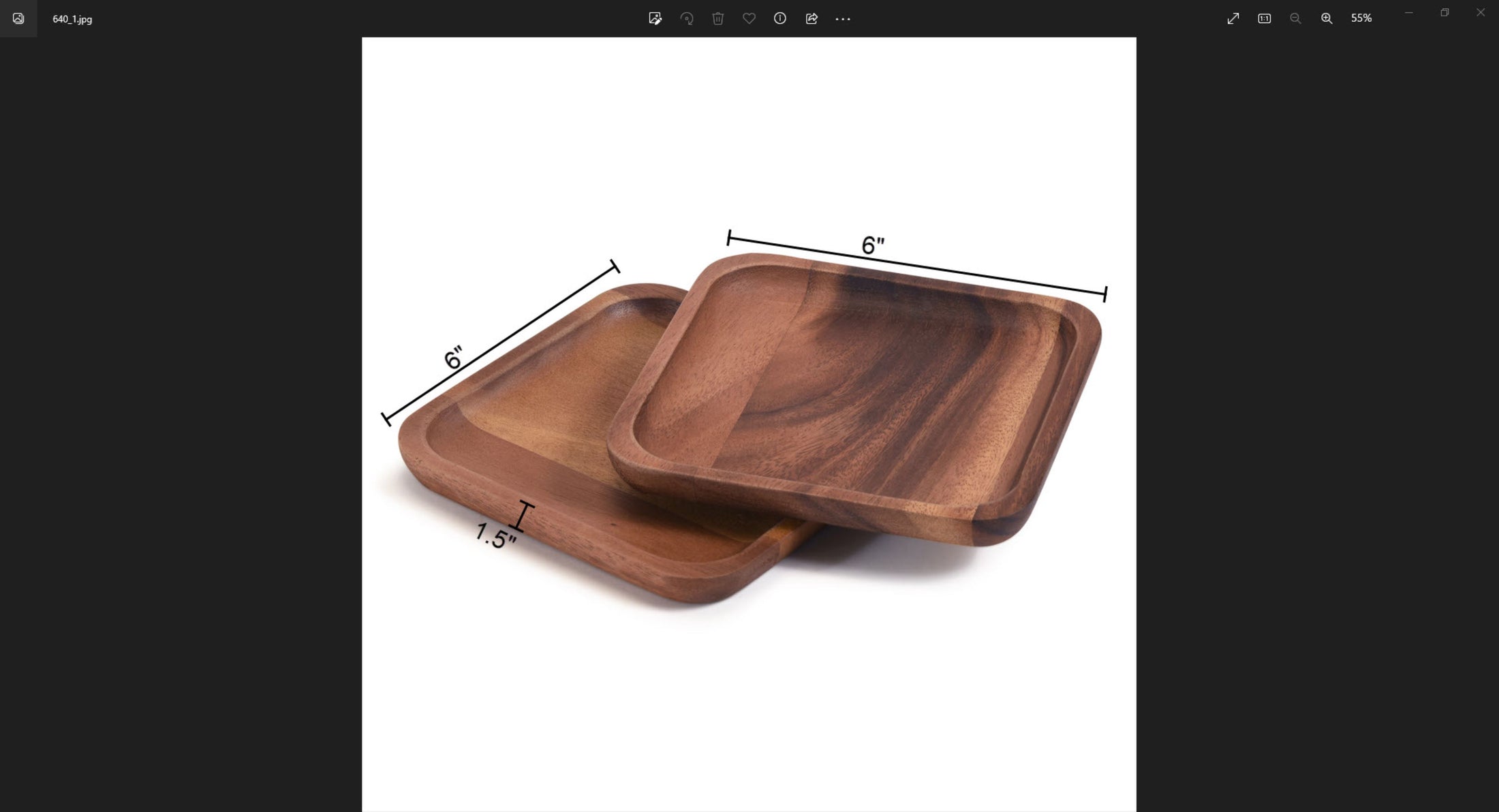 Square Plates - Small