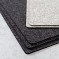 Load image into Gallery viewer, Rectangular Merino Wool Placemat
