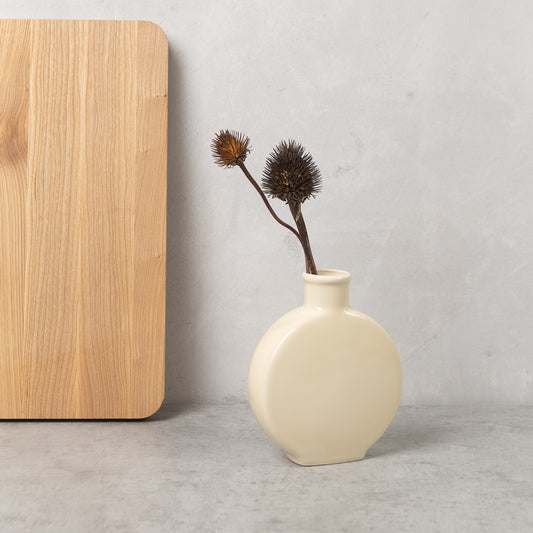 Small Artisan Crafted Ceramic Flower Vase
