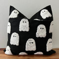 Load image into Gallery viewer, Halloween throw pillow cover, tufted accent pillow

