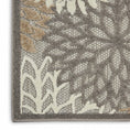 Load image into Gallery viewer, 2’ x 6’ Natural and Gray Indoor Outdoor Runner Rug-5
